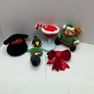 Festive Christmas Barkbox Dog Pet Toys Set